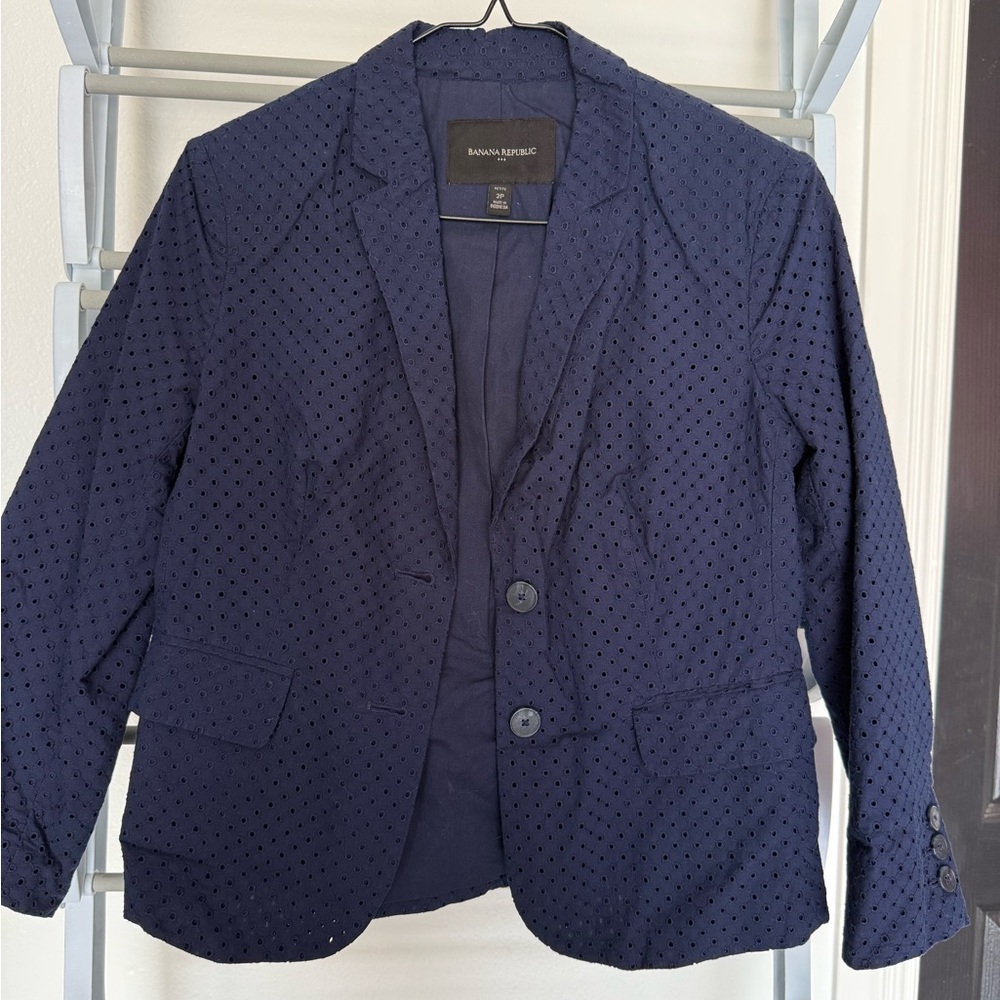 Banana Republic Navy Blazer